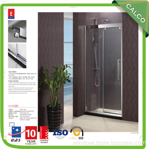 Custom Frameless Glass Tempered Door